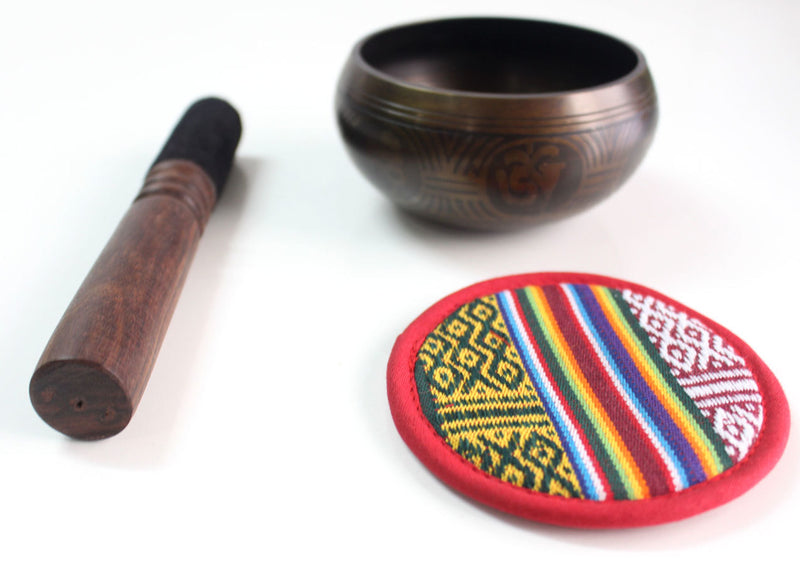 Buddha Eye Etched Tibetan Singing Bowls