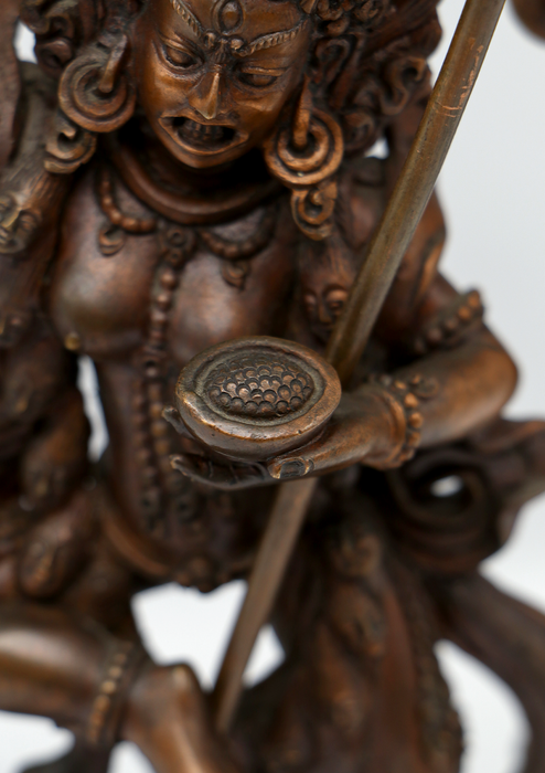 Masterpiece Dorje Phagmo Wrathful  Dakini Statue 8"H