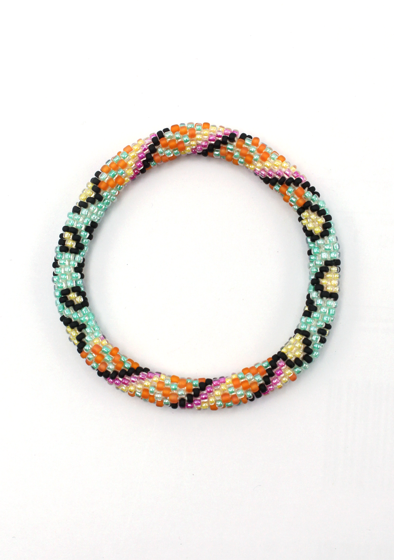Roll on Beads Bracelet Native Amercian Design