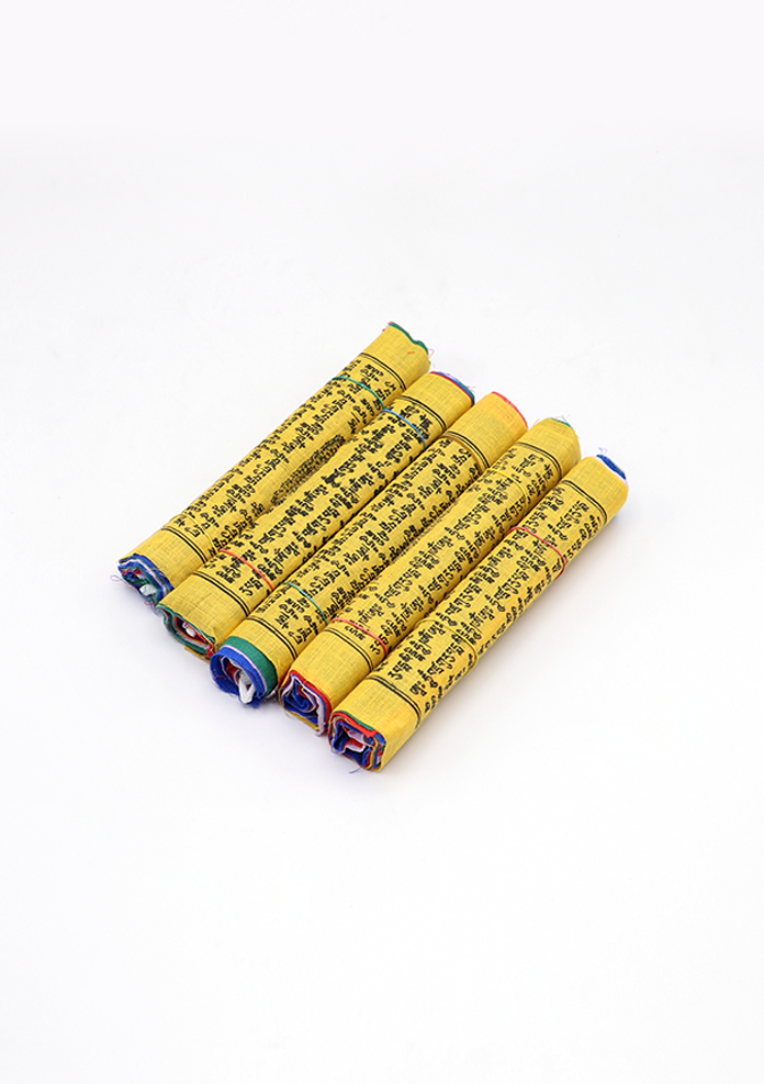 Tibetan Deities Prayer Flags Set of 5 rolls