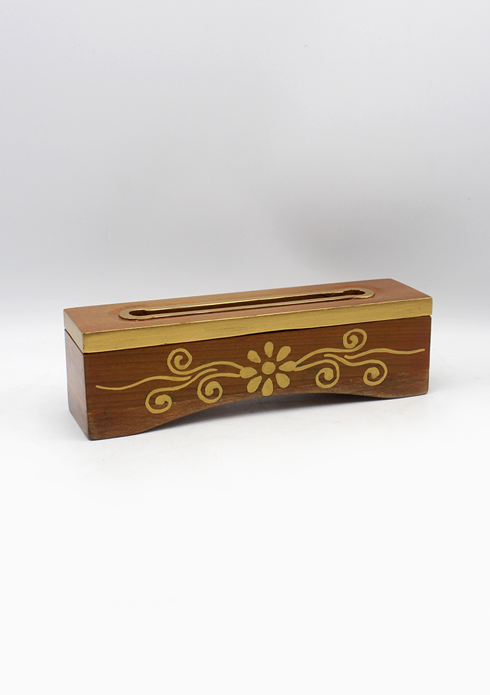 Handcrafted Natural Wooden Tibetan Incense Burner