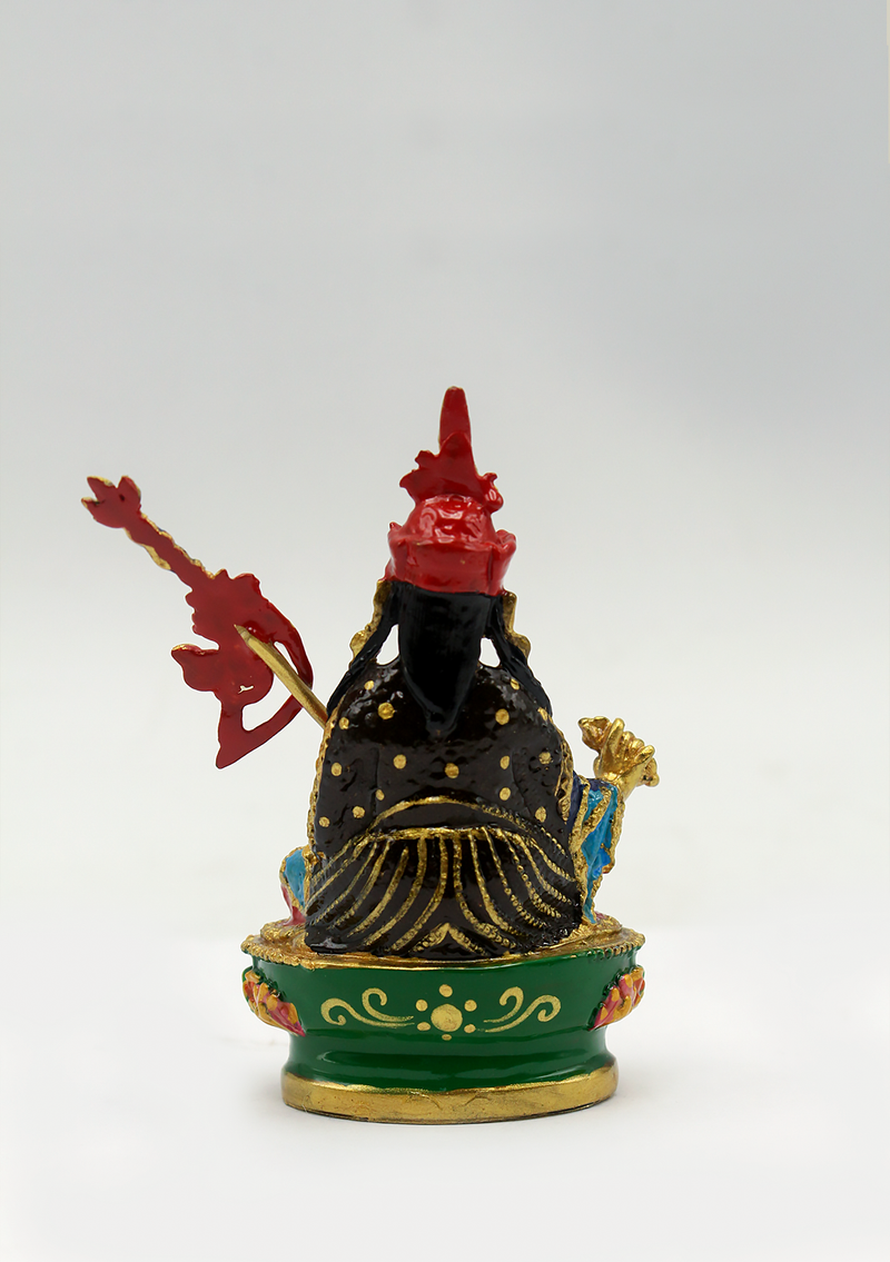 Guru  Padmasambhava  Mini  Statue 2.8" H