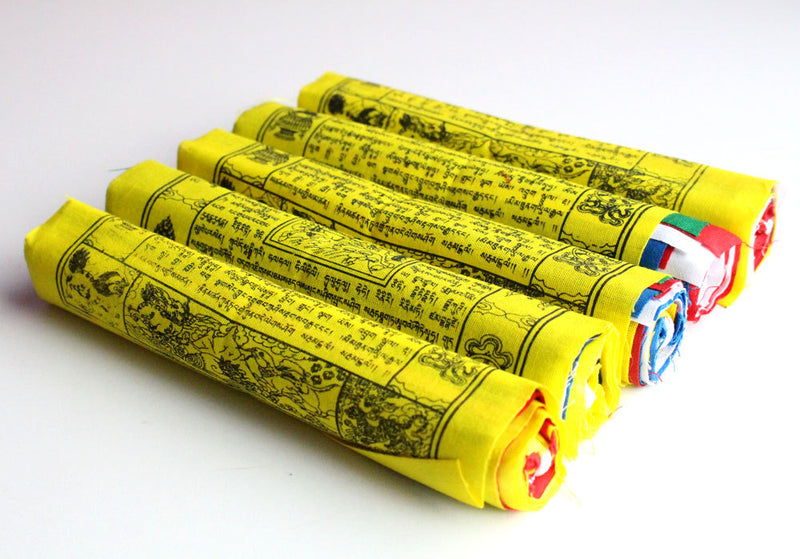 Wind Horse  Tibetan Prayer Flag  5 Roll Gift Pack