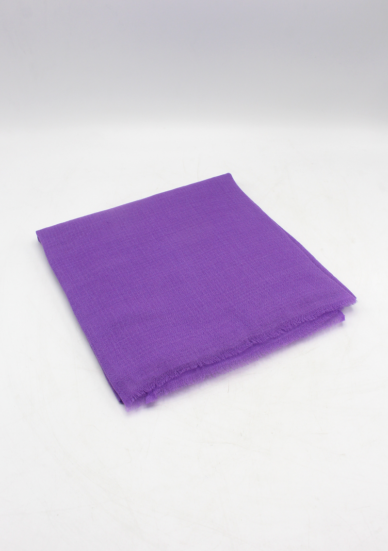 Purple Color 100% Pashmina Shawl from Nepal