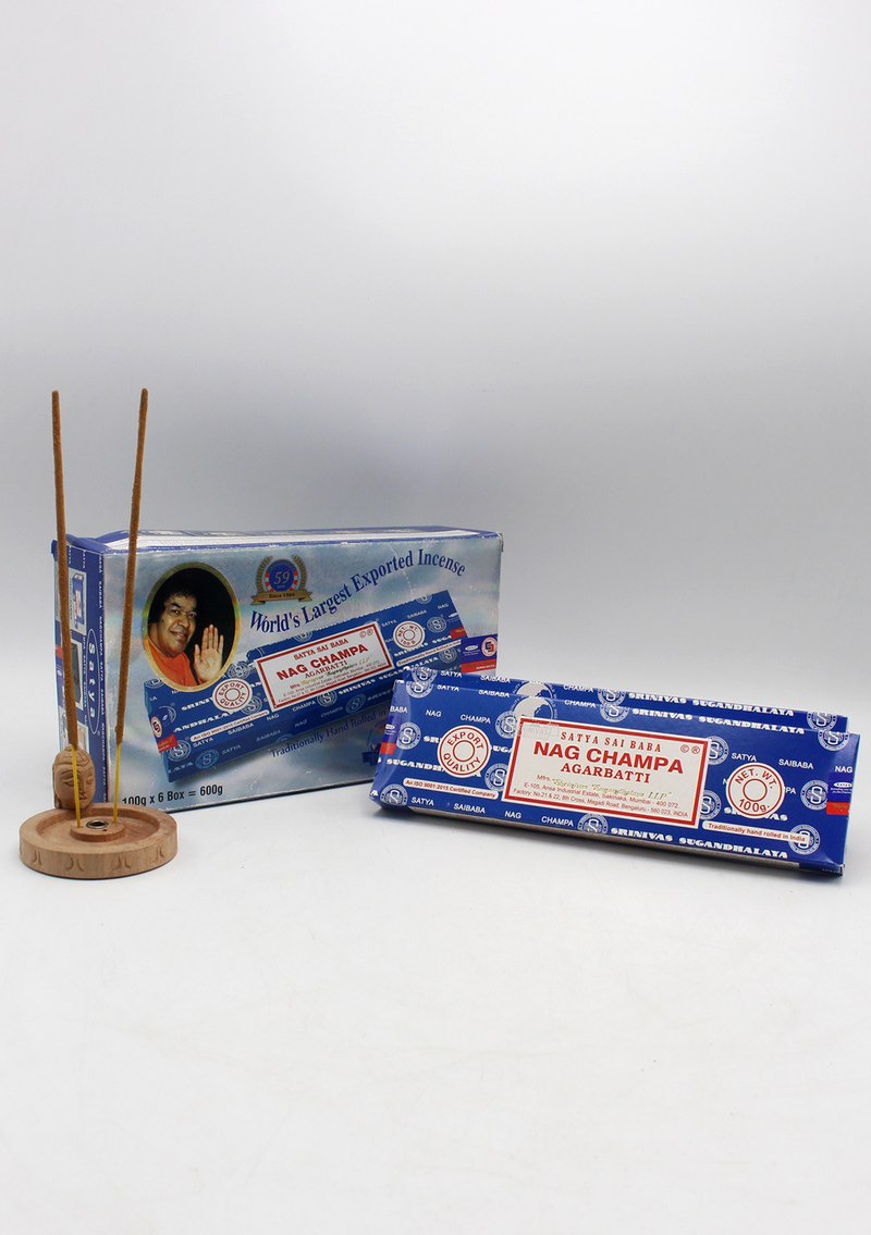 Satya Sai Baba Nag Champa Agarbatti Incense  100 Gram