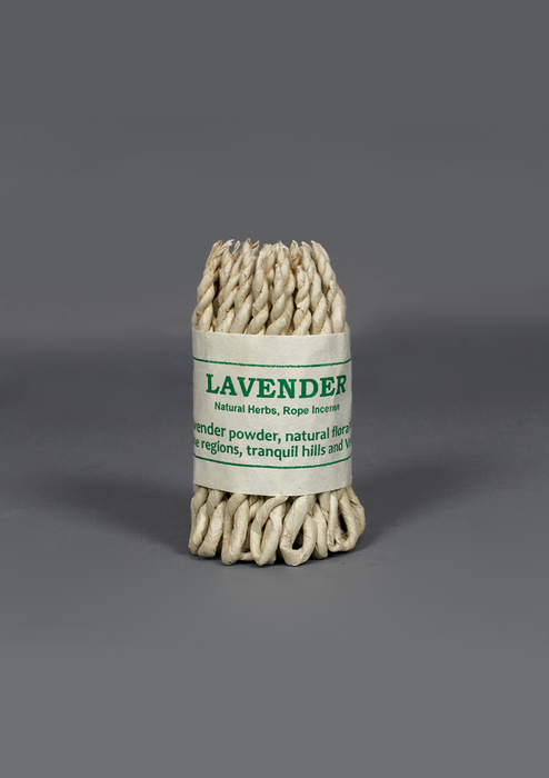 Lavender Natural Herbs Rope Incense