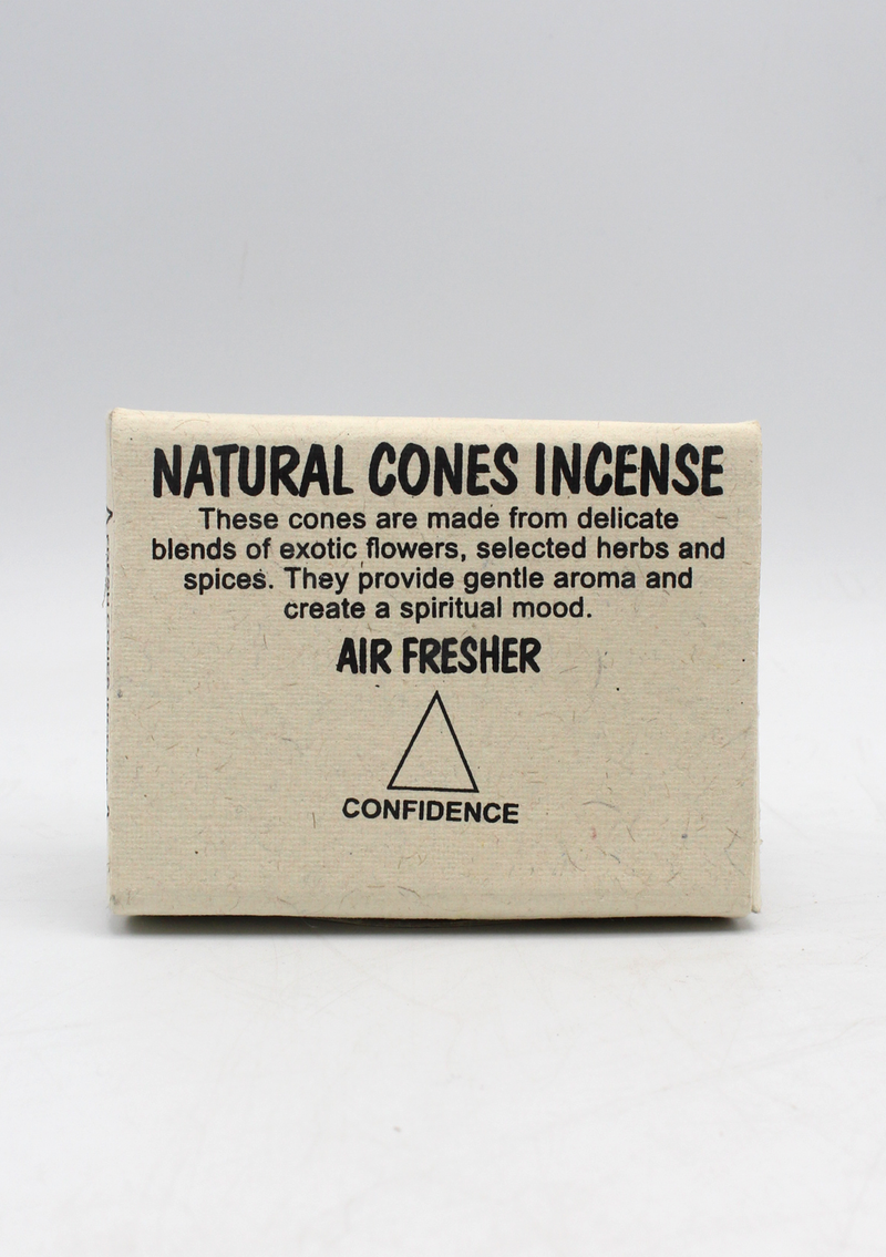 Confidence Tibetan Natural Cone Incense