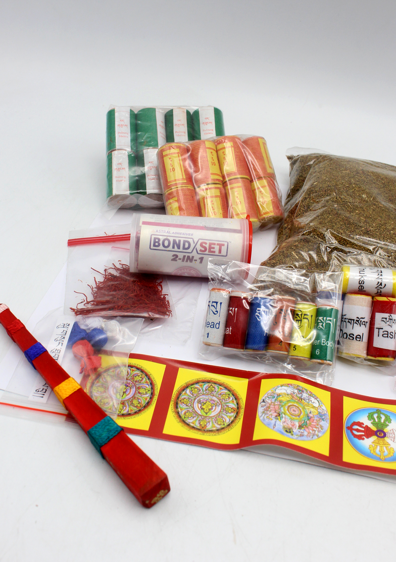 Mantra and religious holy substances for filling of Buddhist statues - Guru 8" H