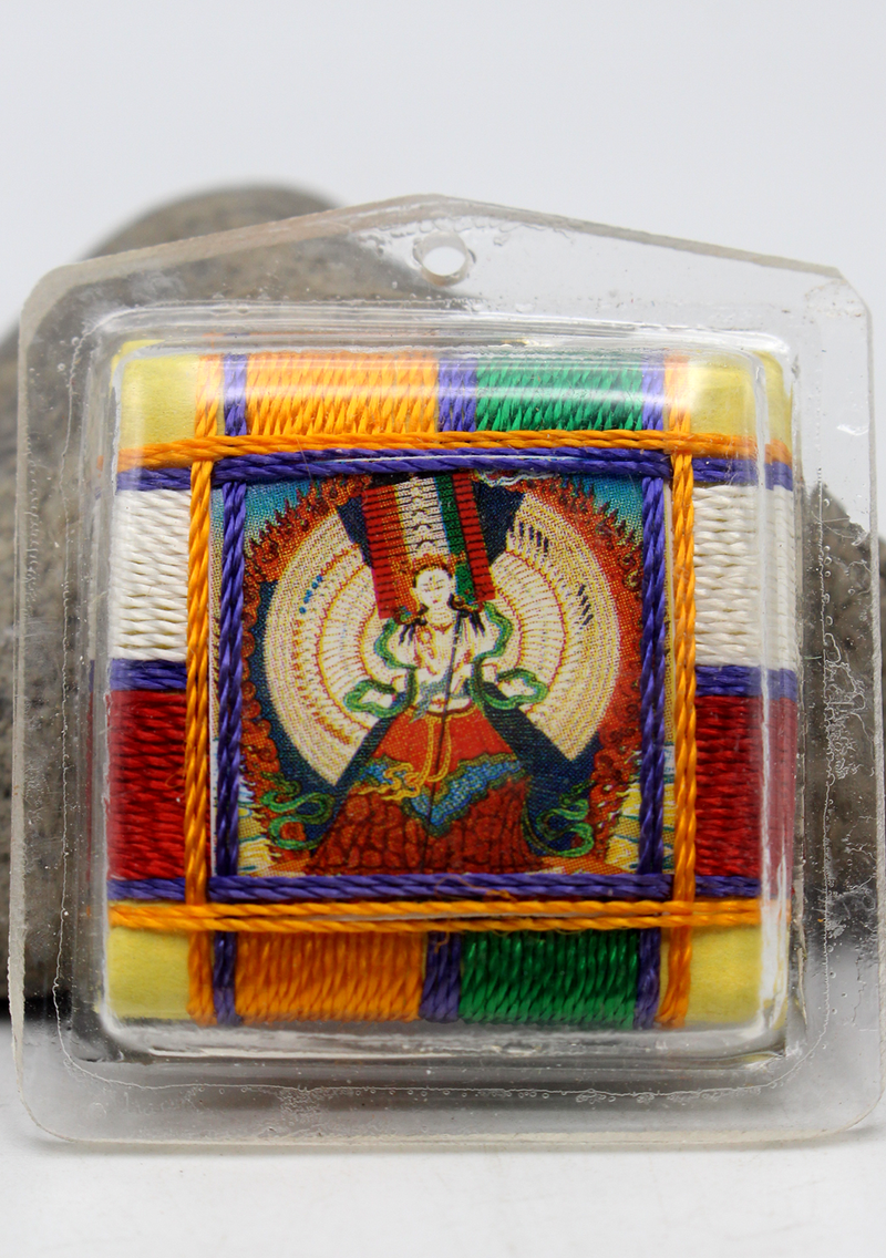 White Umbrella Tara Sungkhor Protection Amulet