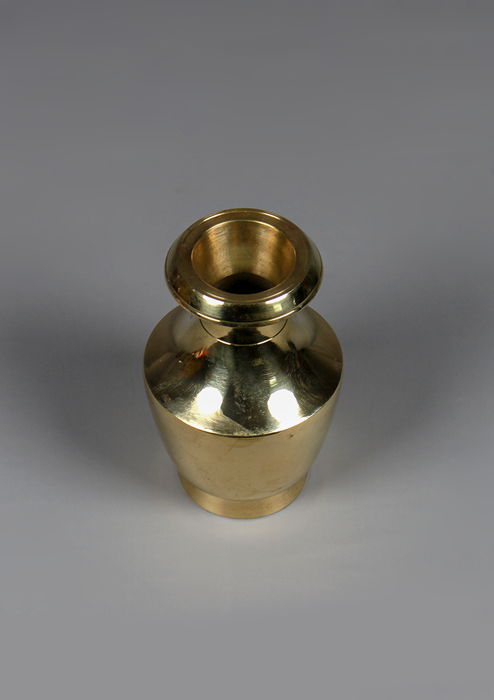 Newari Aankhora  Offering Jar for  Ritual Ceremoy 5" H