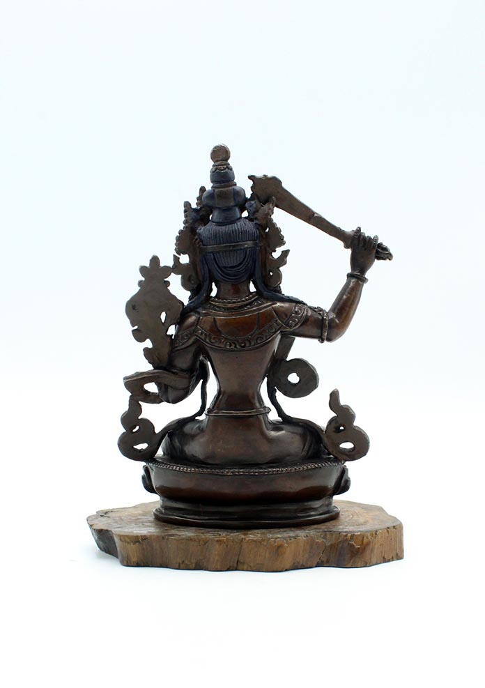 Copper Manjushree Statue