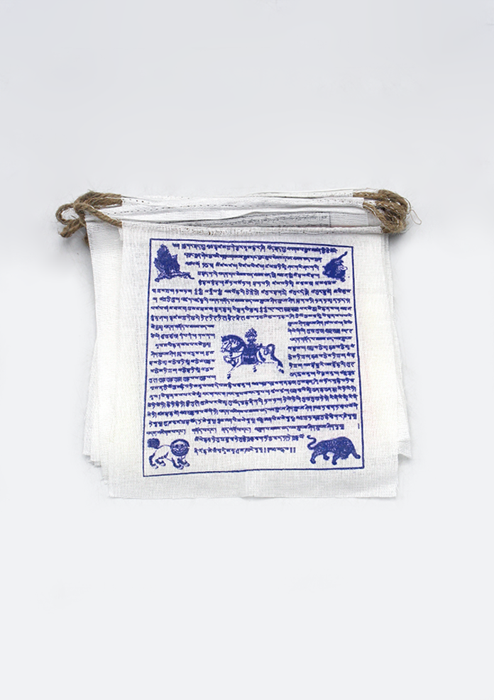 Biodegradable Pure Cotton Tibetan Prayer Flags- Medium and Small