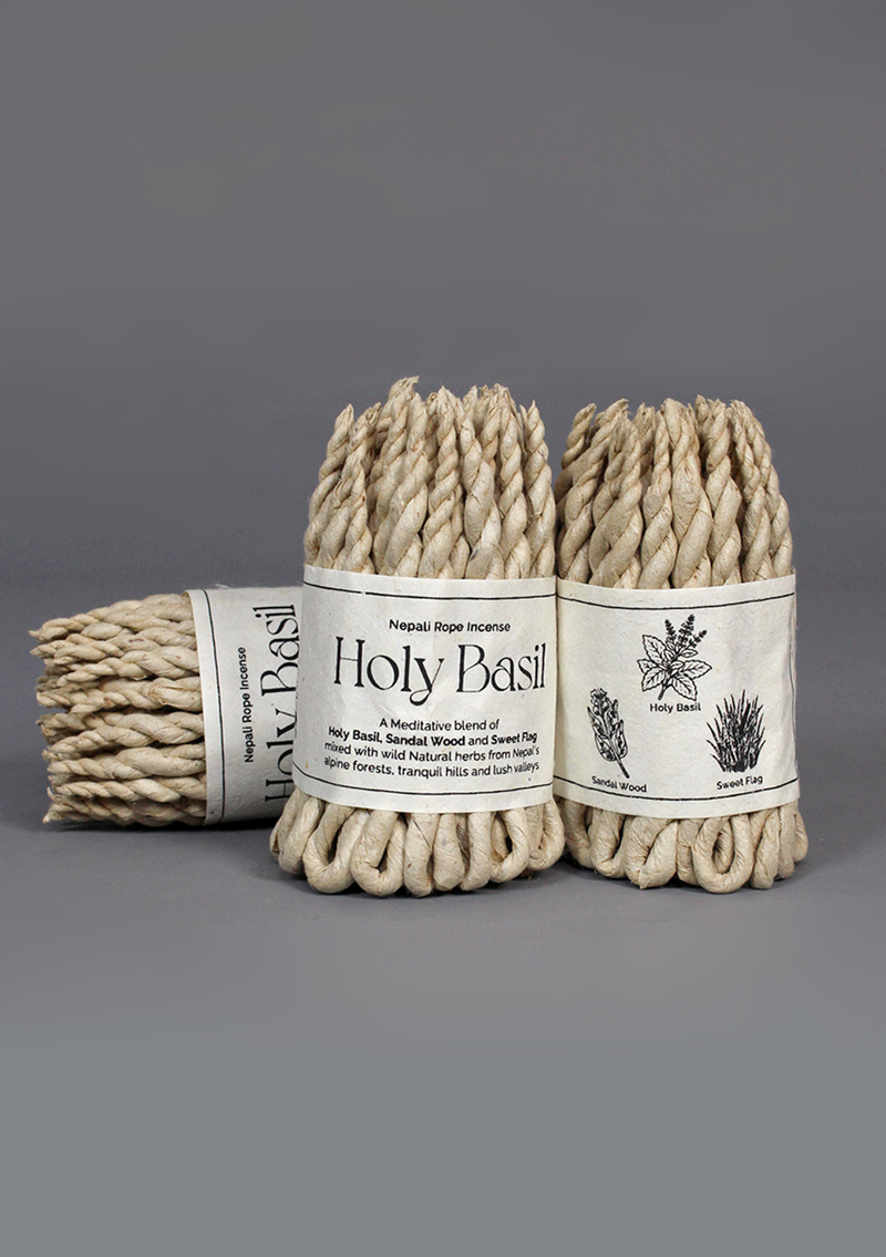 Holy Basil Nepali Rope Incense