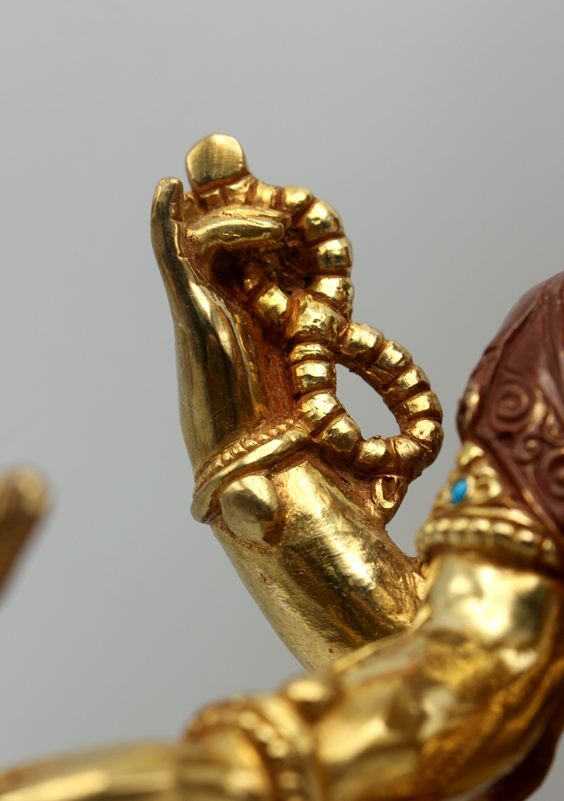 Ganesha 24 KG Gold Copper Statue 12"H SHREE GANESH