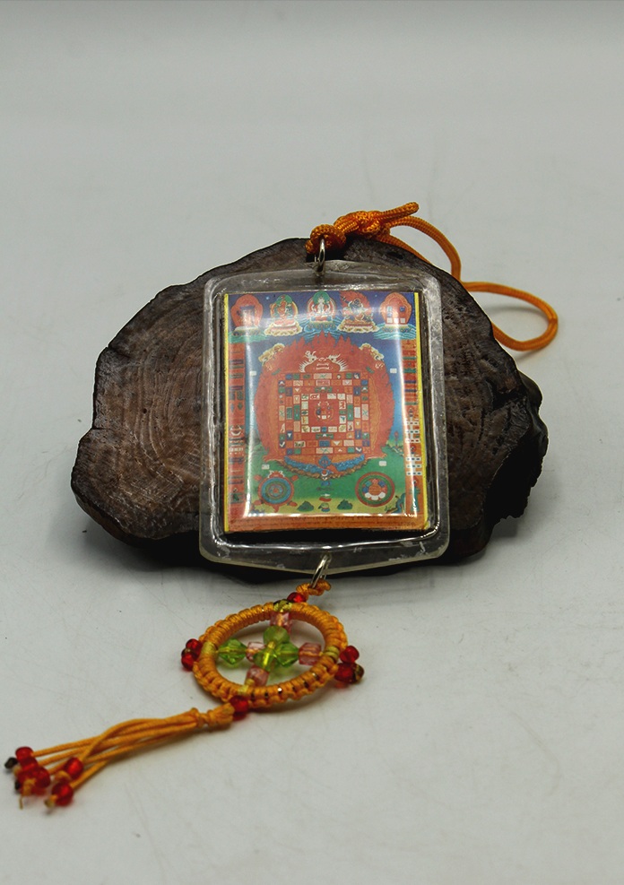 Atisha Stupa Tibetan Car Hanging