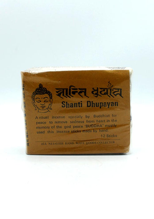 Shanti Dhupayan Set of 10 Tube Powder incense