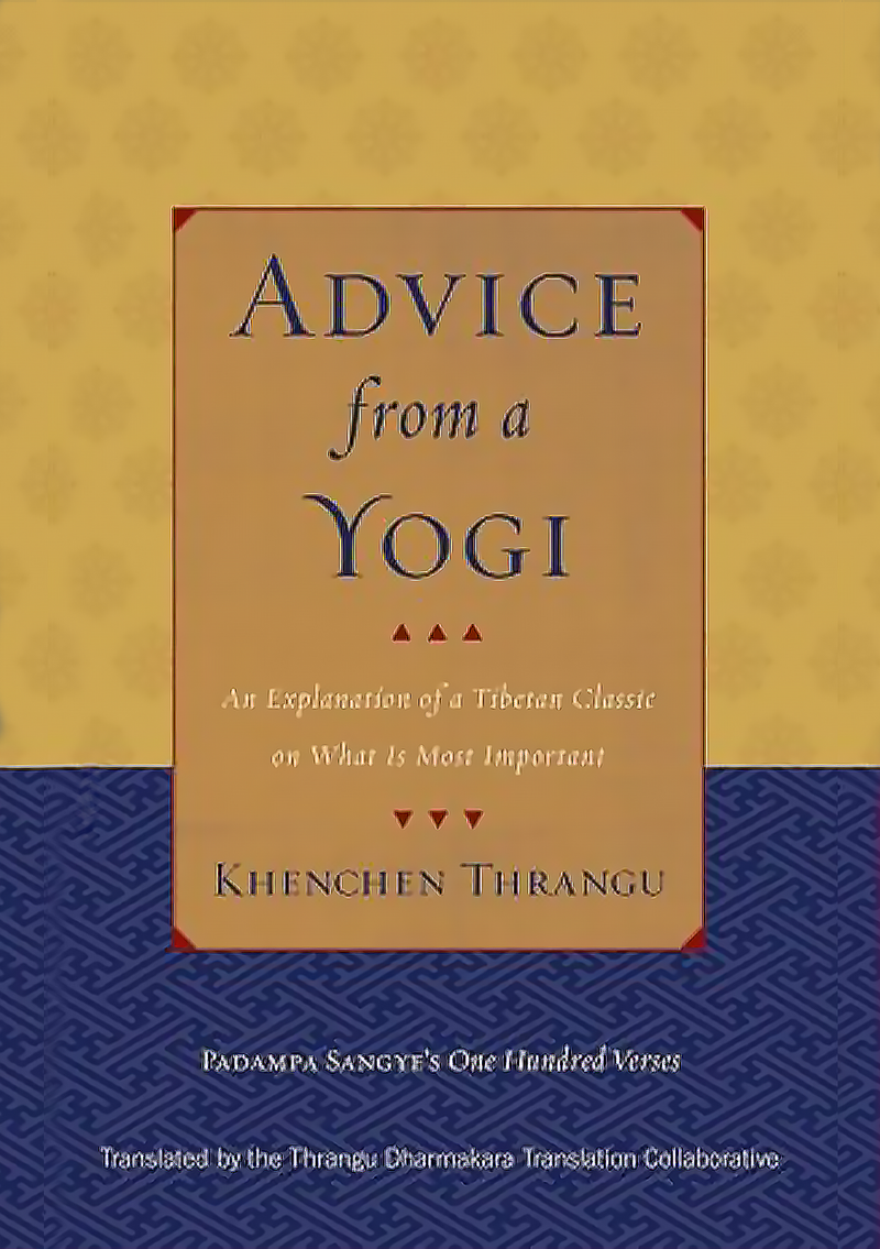 Advice From A Yogi : An Explanation of a Tibetan Classic on What Is Most Important
