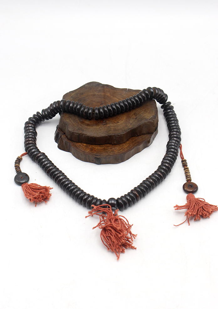 Disc Shaped Tibetan Prayer Malas Beads
