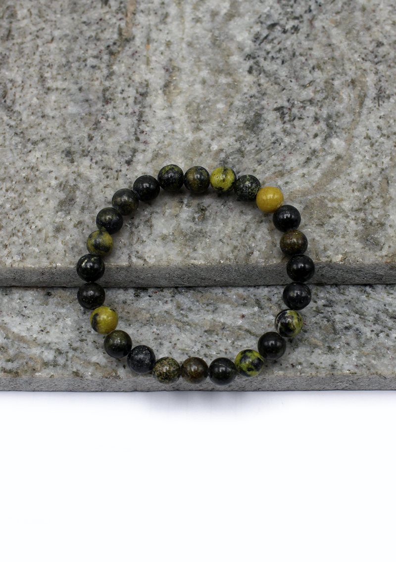 Earthy Tones Energy Beads Wrist Bracelet