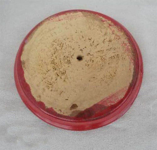 Hand Painted Flat Floral Wooden Incense Burner