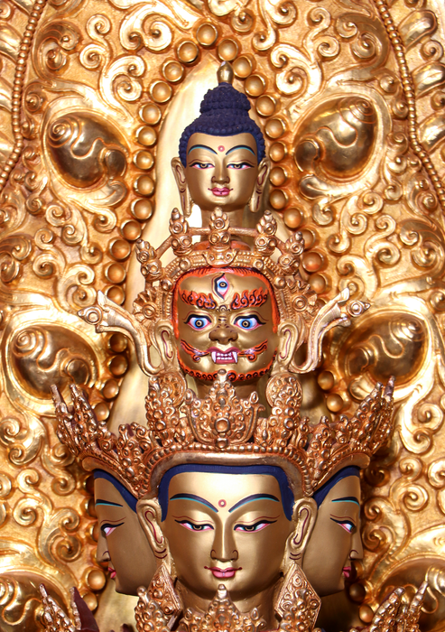 Masterarts Thousand Armed Avalokiteshvara Statue 48" H