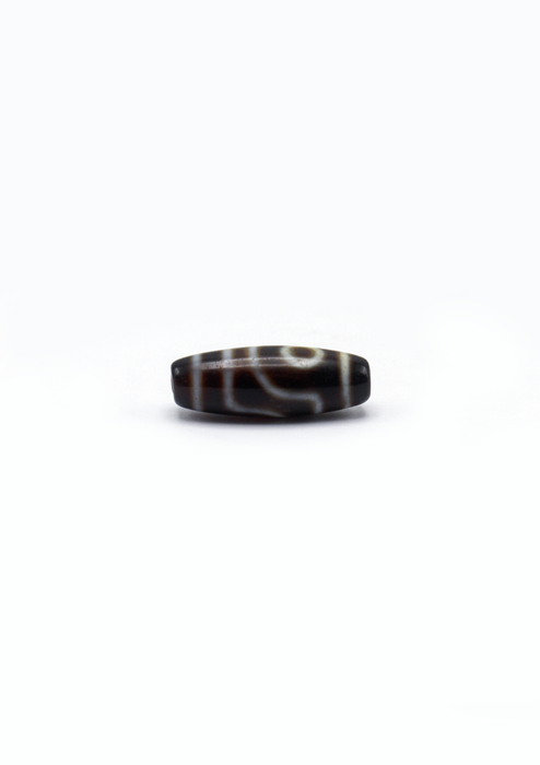Tibetan Two Eyed Dzi Bead