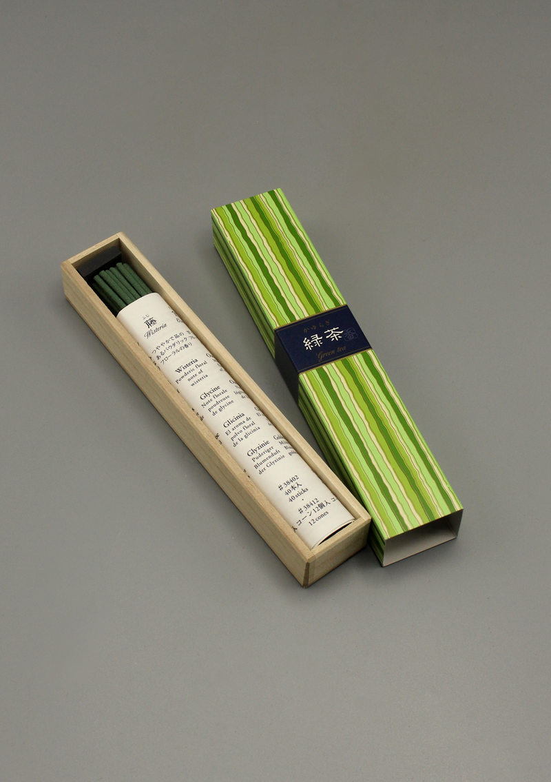 Kayuragi Green Tea Japanese Incense