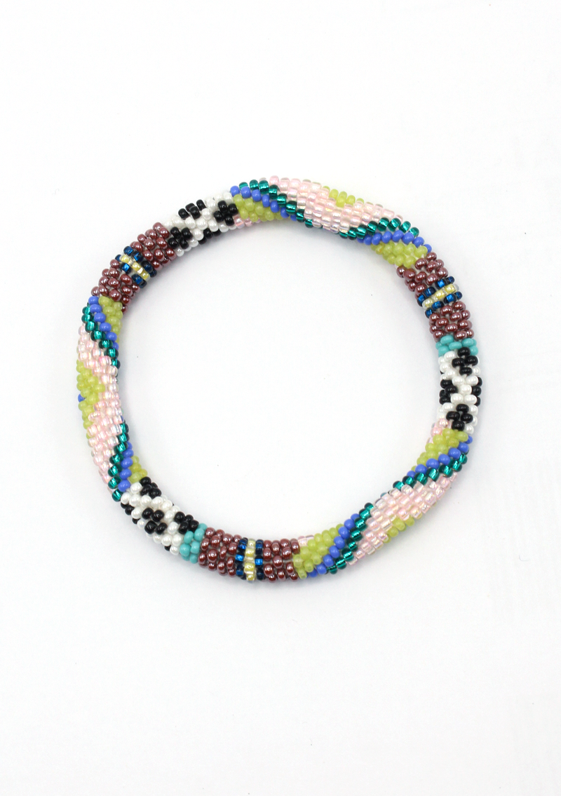 Roll on Beads Bracelet Native Amercian Design