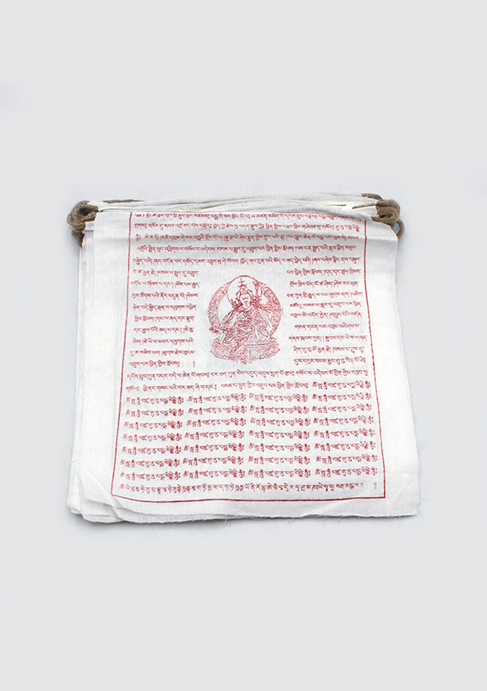 Biodegradable Pure Cotton Tibetan Prayer Flags- 8 Meter Long