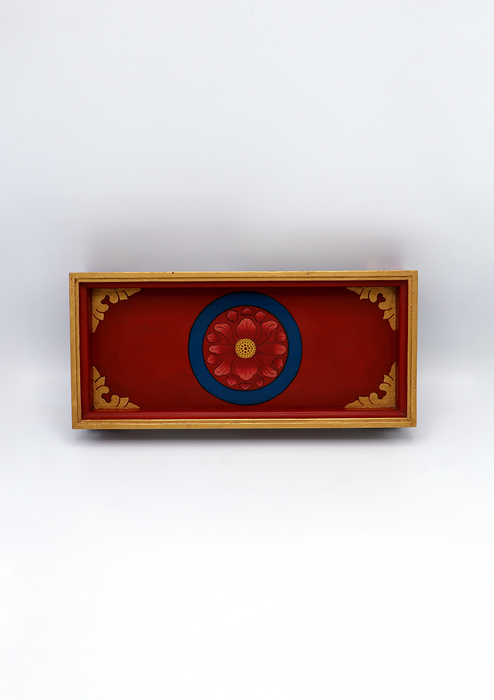 Handcrafted Buddhist Ritual Tibetan Tray