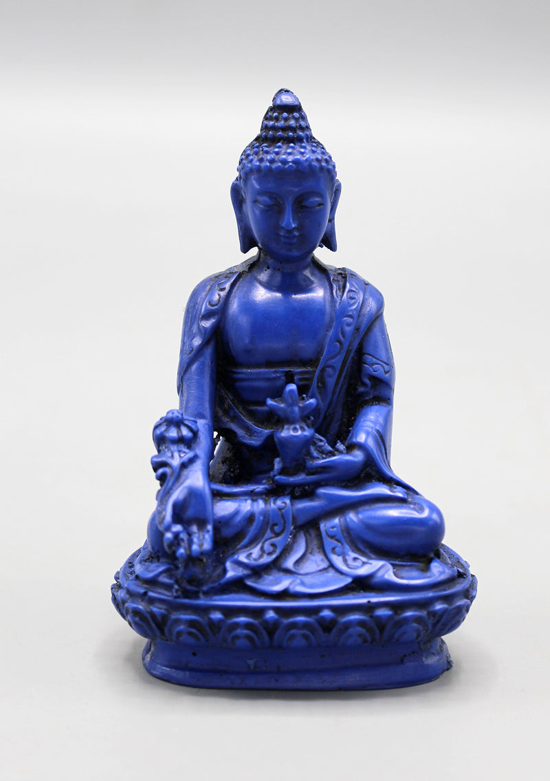 Blue Healing Medicine Buddha Statue