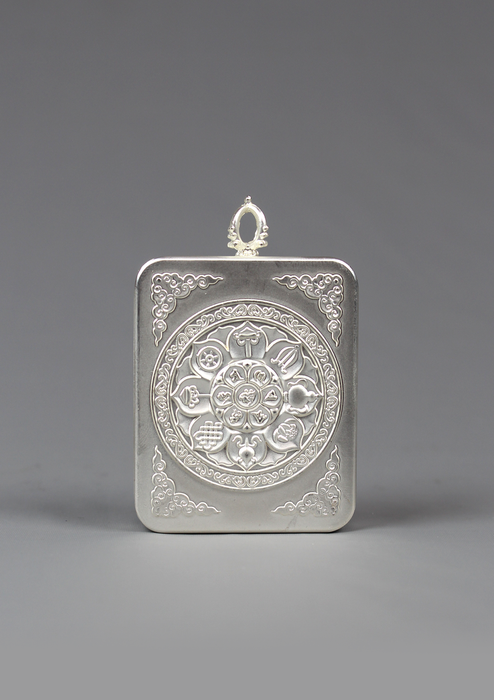 Shakyamuni Buddha Hand Painted Mini Amulet Pendant