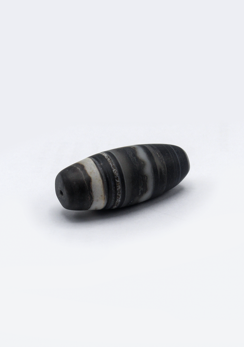 Striped Tibetan Dzi Bead