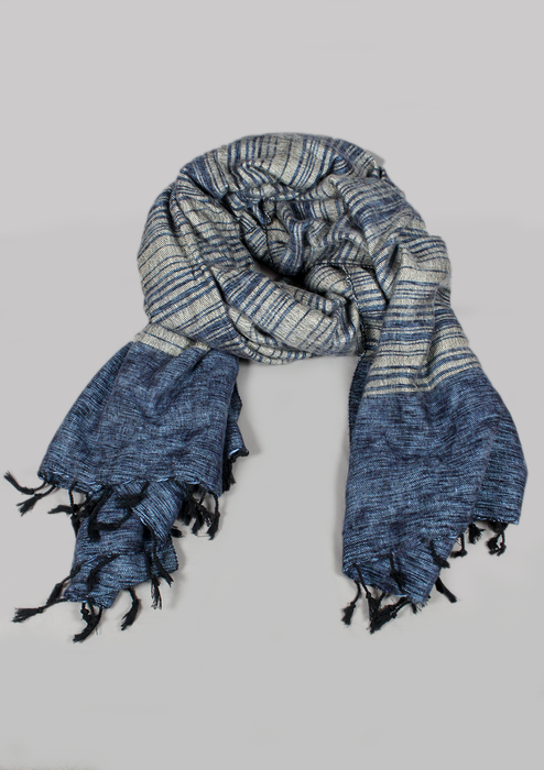 Handloomed Stripes Yak Wool Blanket