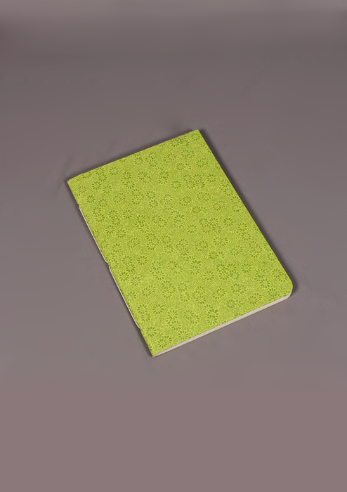 Calico Flower Design Printed Lokta Paper Journal