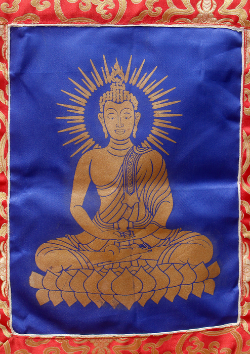 Amitabha Buddha Embroidered Wall Hanging