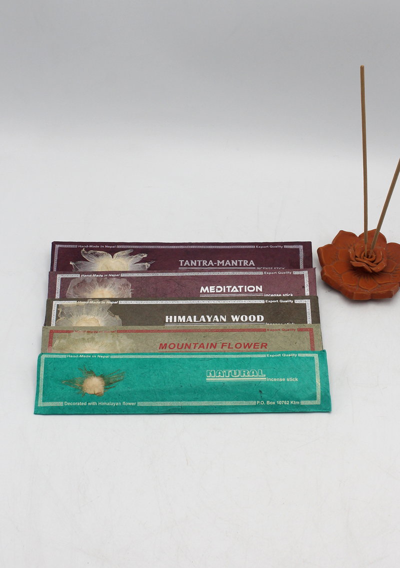 Yoga Series Incense Sticks, Set of 5  Packs, Each 15 g