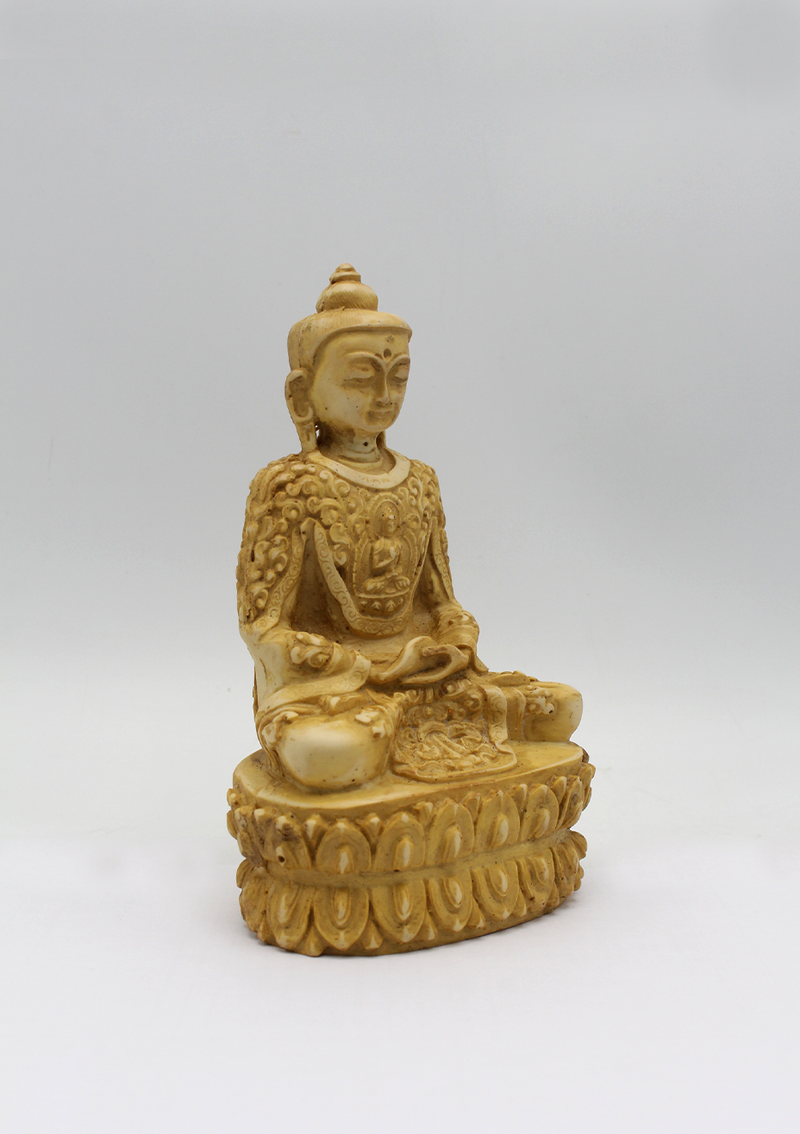 Meditating Buddha Resin Statue