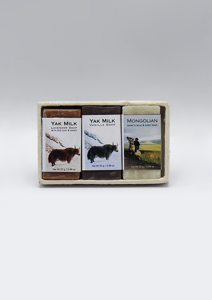 Wild Ware Yak Milk  Mini  Soap Set Of 3