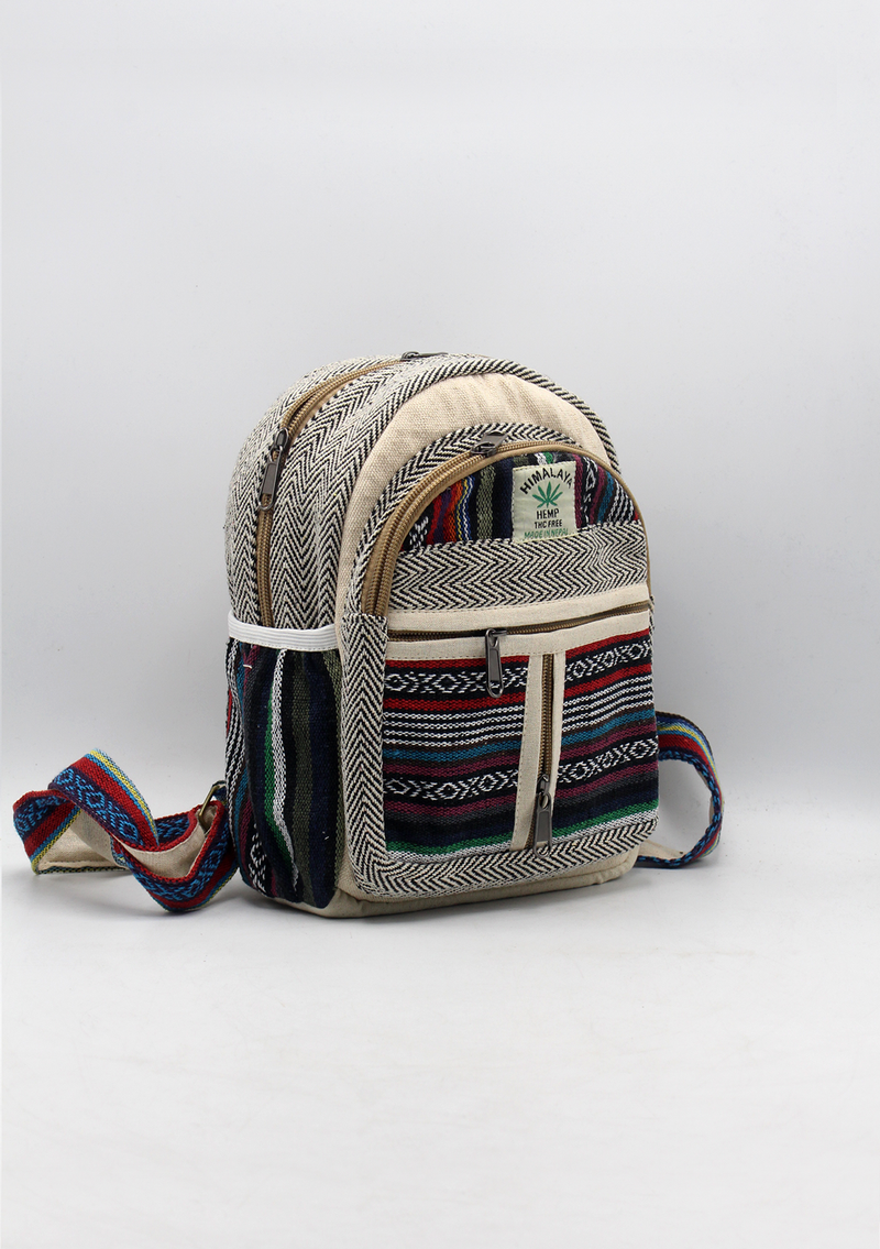 Bhutanese Design Punte Hemp Bag