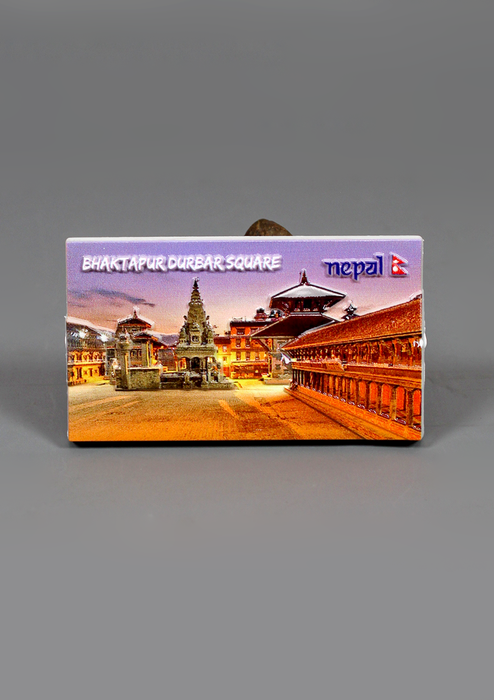 Bhaktapur Durbar Square Embossed Fridge Magnet