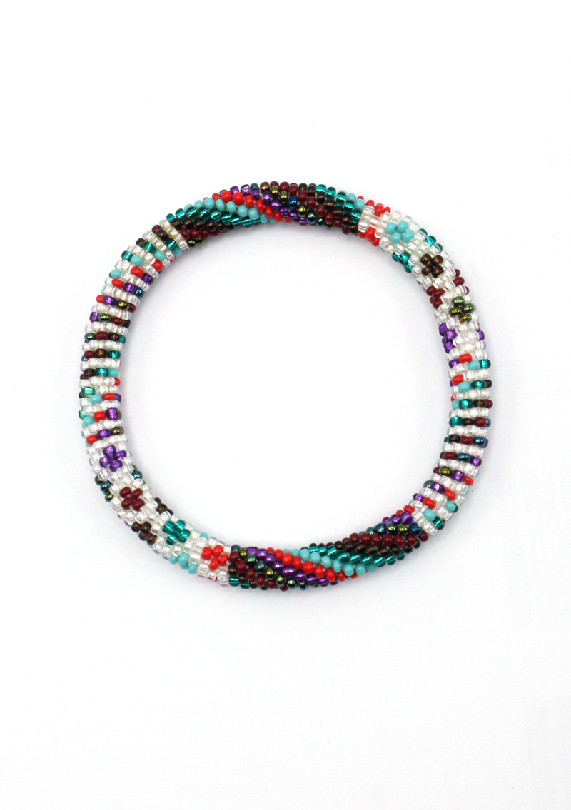Roll on Beads Bracelet Native Amercian Design