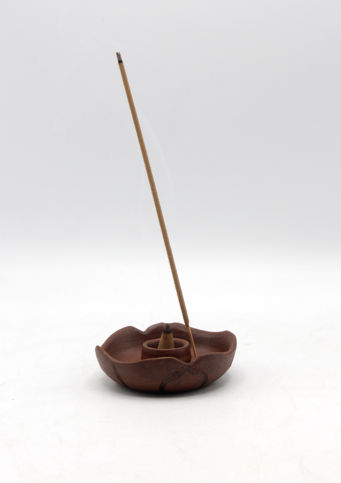 Bhaktapur Ceramic  Cone and stick  Incense Burner