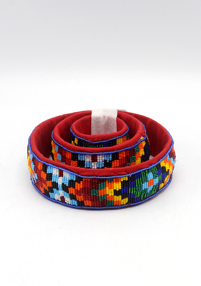 Hand Crochet Glass Bead Mandala