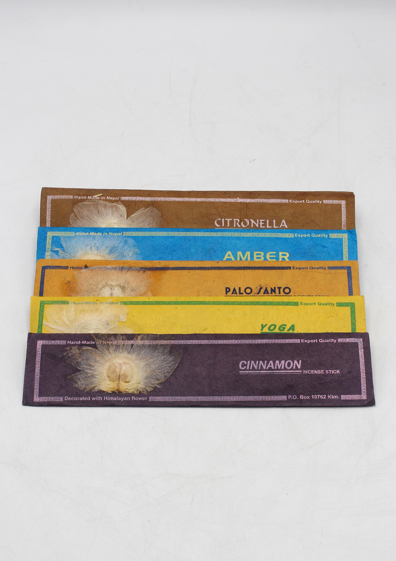 Calming Series Incense Sticks, Set of 5 Packs, Each 15 g