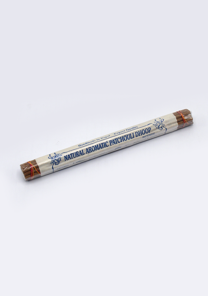 Set of 5 Natural Aromatic Incense Sticks with Wooden Holder