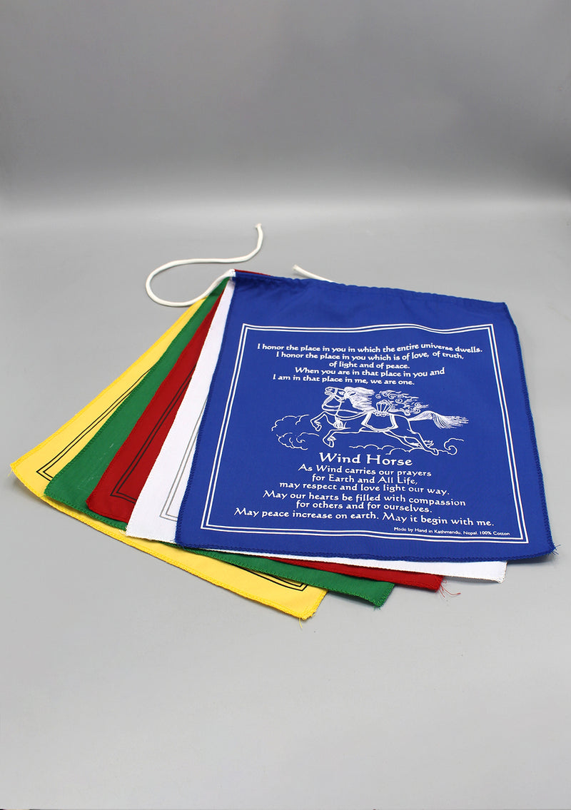 Tashi Delek Tibetan Cotton Prayer Flags