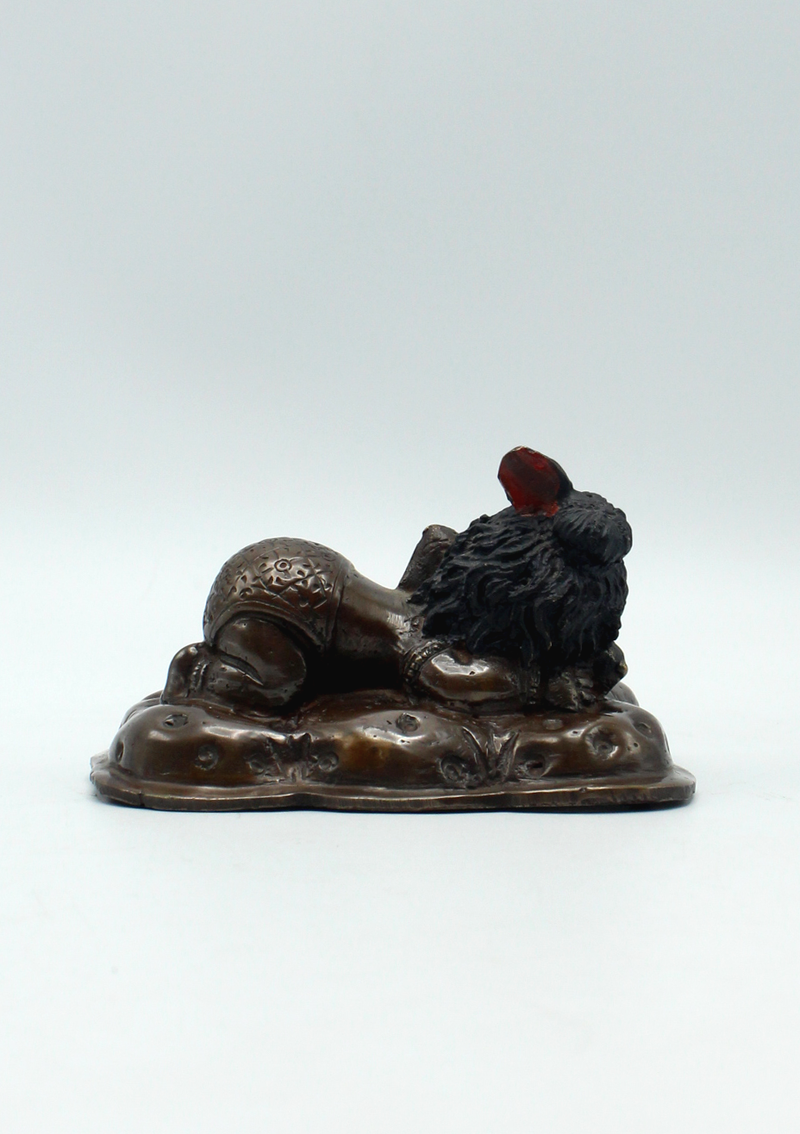 Sleeping Baby Ganesha  Copper Statue