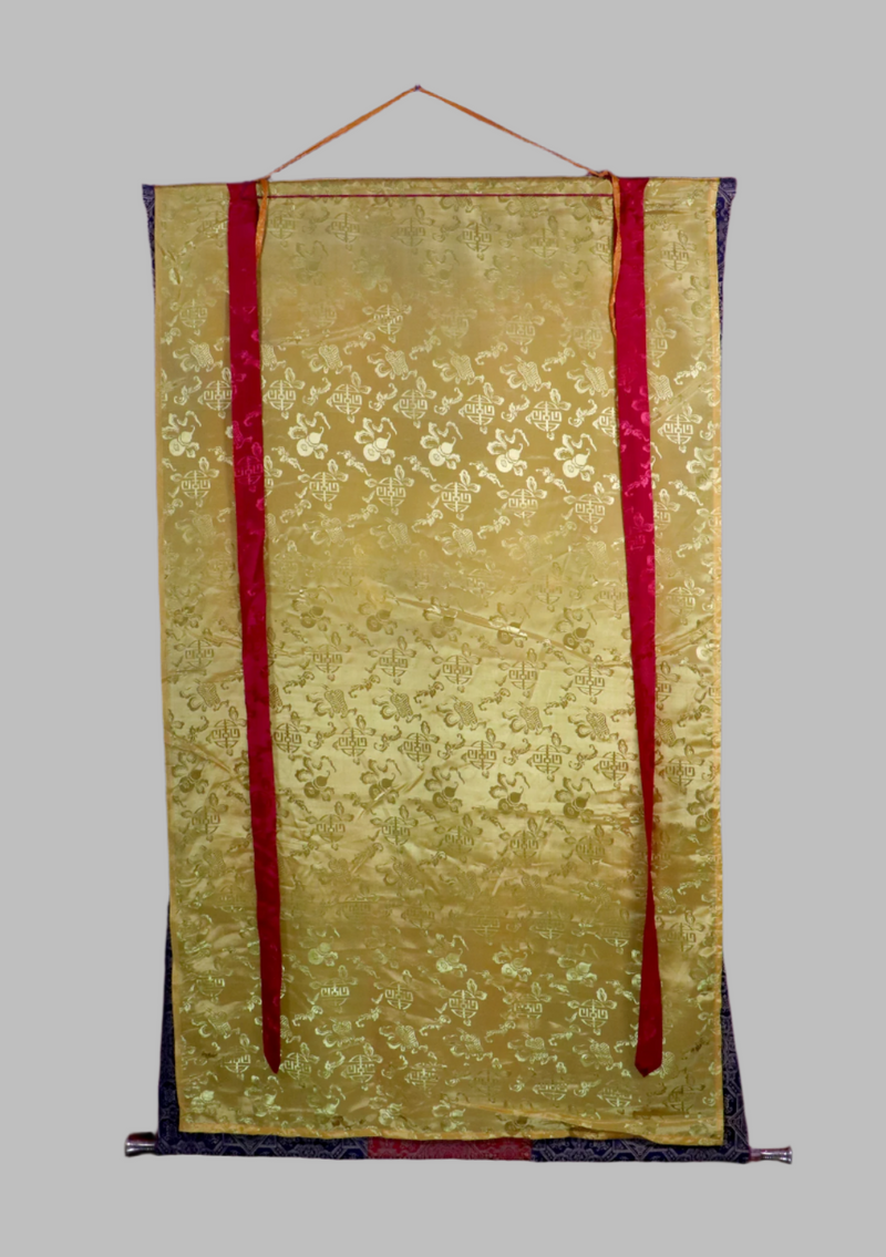 Chenrezig Premium Quality Kochin Brocade Thangka Painting