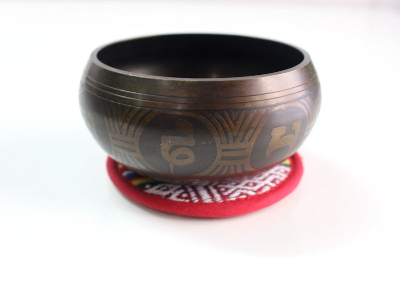 Buddha Eye Etched Tibetan Singing Bowls